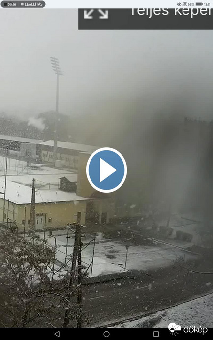 Észlelési fényképek