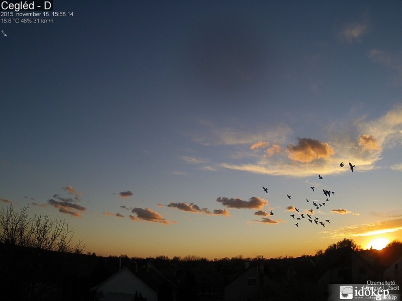 Novemberi naplemente.