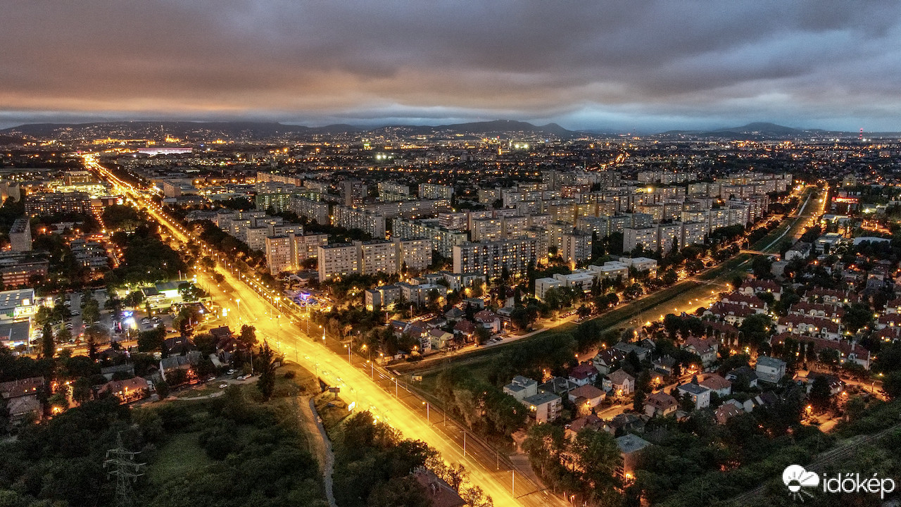 Budapest X.,XIV.,XVI. kerület találkozásánál