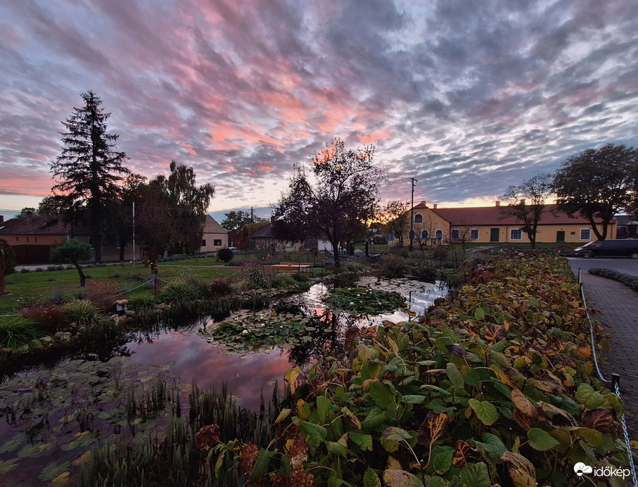 Front hozta naplemente