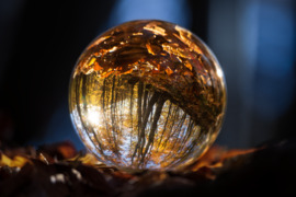 Gömbbe zárt őszi világ...