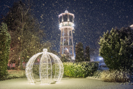 Éjjeli havazás Siófokon (3)