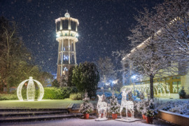 Éjjeli havazás Siófokon (4)