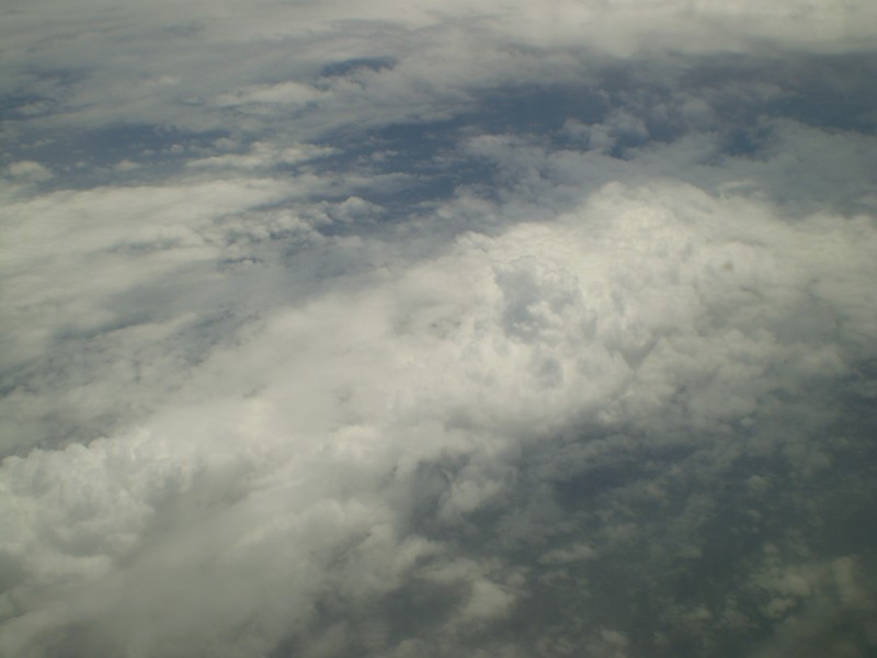 Felhők felülnézetből