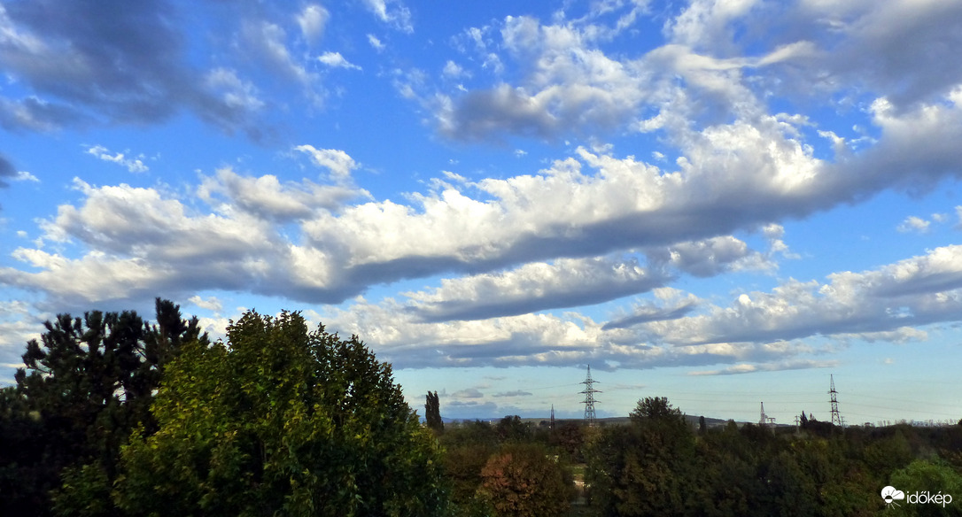 Hidegfront érkezése