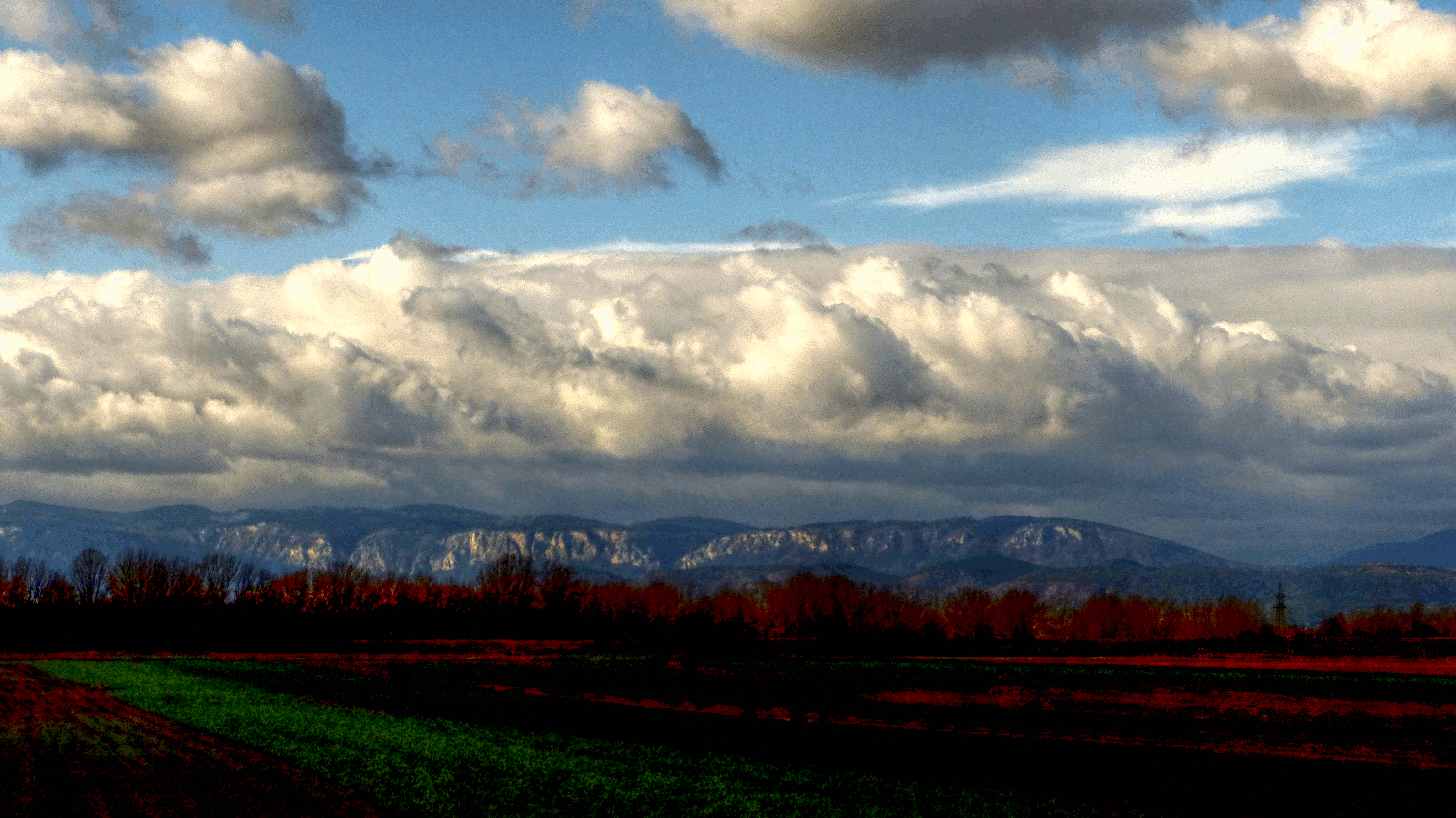 Fahér Fal felhői (Hohe Wand A)