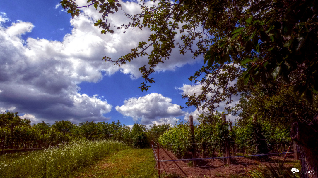 Felhők a domb felett
