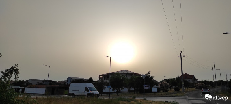 Napocska homokszűrőn át