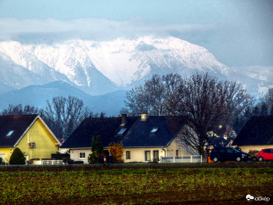 Némi hó esett, de kevés