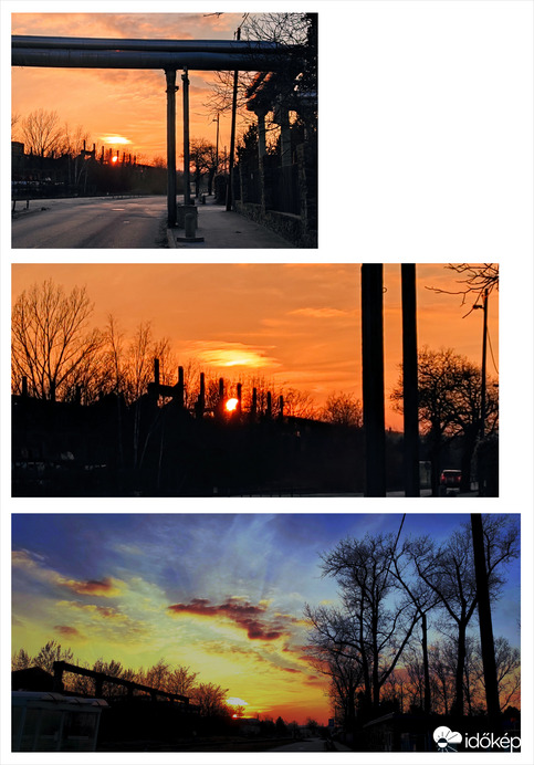 Naplemente útja ...