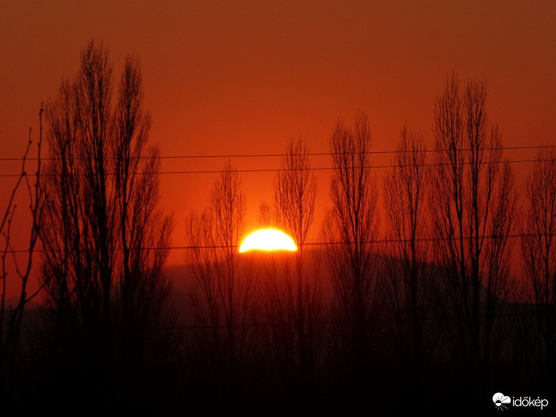 A kis "hóhegyem" naplementéje - Sopronból