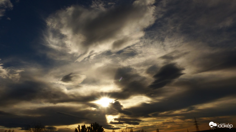 Szélvihar képiesen