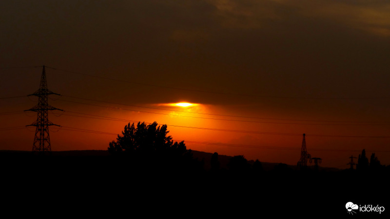 Szaharás naplemente