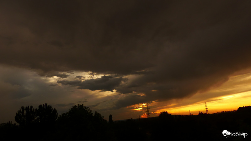 Némi eső érkezett