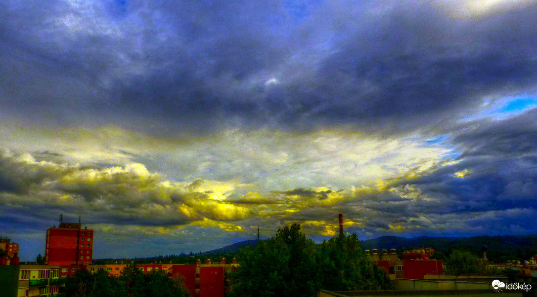 Kisléptékű hidegfront - Sopronban