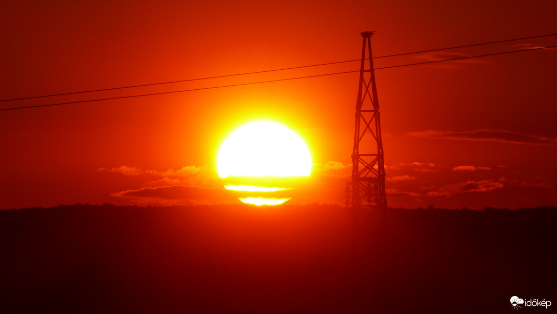 Naplemente - kosárban