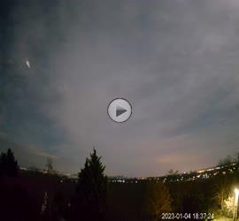 Tűzgömb Balatonszemesről (videó)