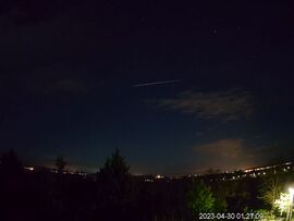 Balatonszemesről ÉK-re 2023.04.30 01:27:09