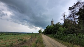 Csillagó-hegy, geodéziai mérőpont.