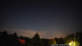 Jupiter és Vénusz együttállás plusz egy meteor