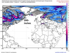 Grönland déli csücskén 9 nap alatt 10 méter hó esik. 