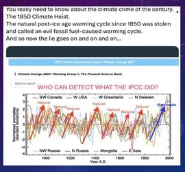 Nem modellek által készített hőmérsékleti történelem
