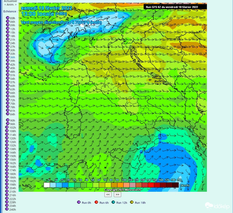 700 hPa