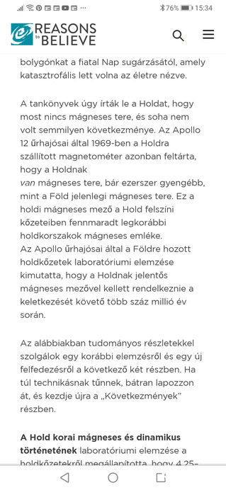 Hold mágneses tere