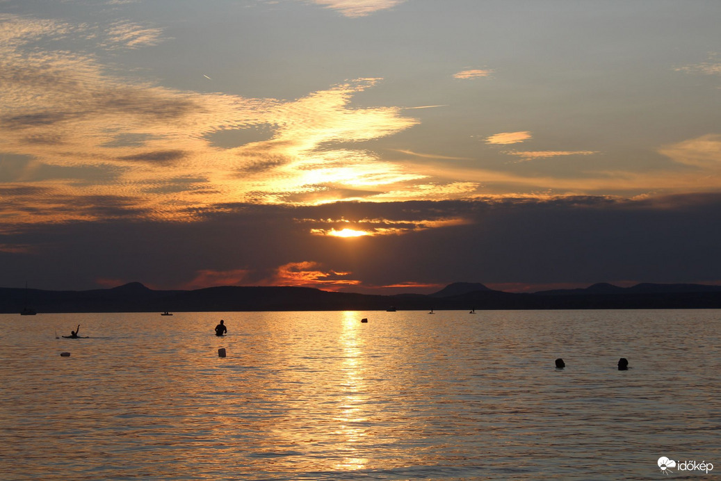 Balatonlellei naplemente