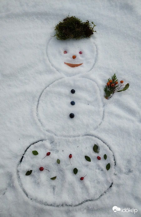 Ma újabb 2.5 cm hóréteggel csökkent az aszály