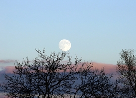 Napnyugtában...telihold