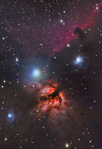 Láng-és Lófej köd 