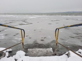Balatonföldvári jegesedés 