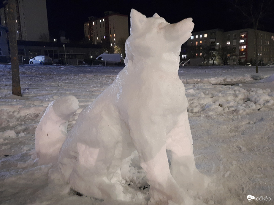 Havas műalkotások Pécsett 