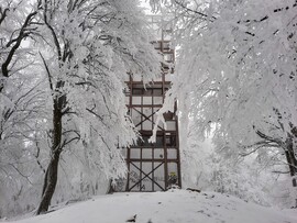Téli álomvilág a Zengőn