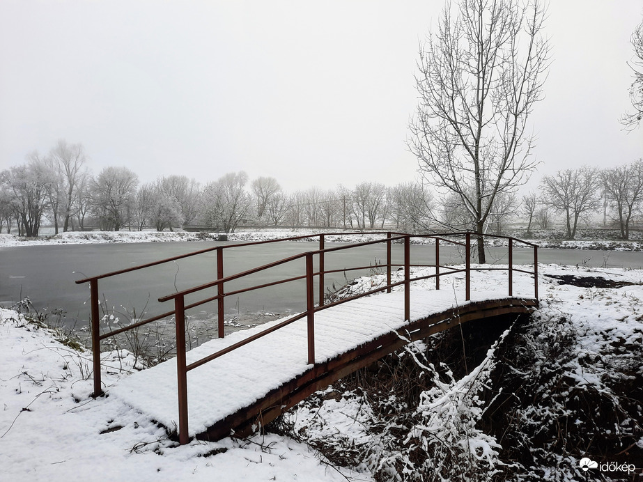 Befagyott a Bodai tó