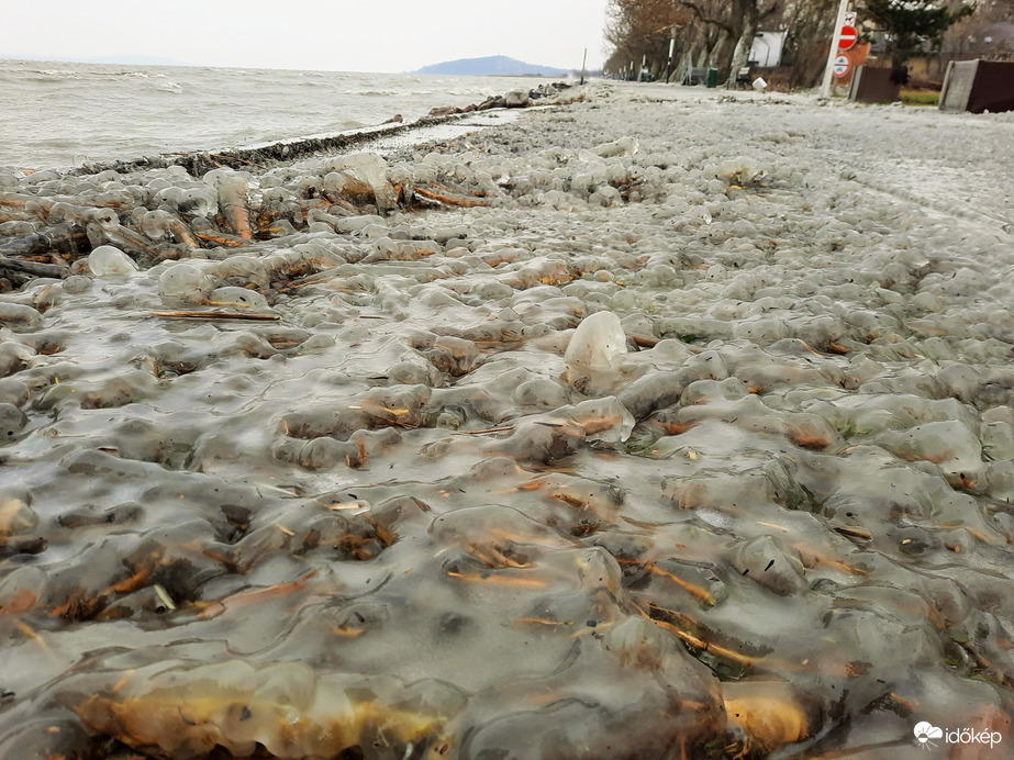 Jeges csodavilág Balatonfenyvesen