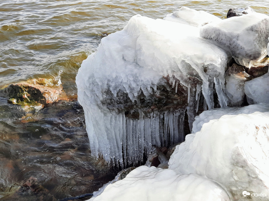 Balatonmáriafürdő jégbirodalom