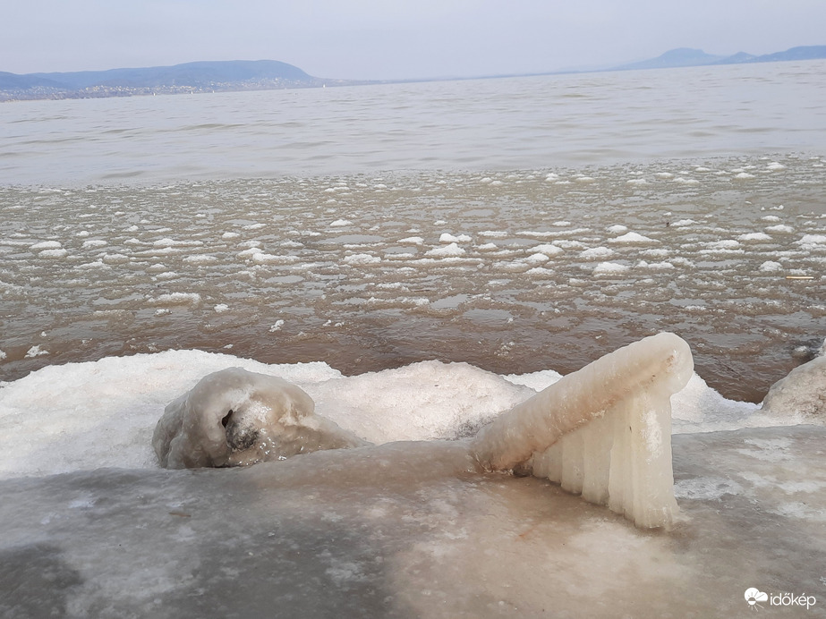 Balatonmáriafürdő jégbirodalom