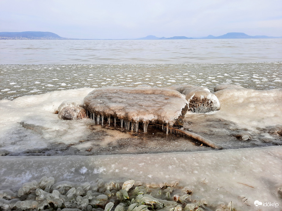 Balatonmáriafürdő jégbirodalom