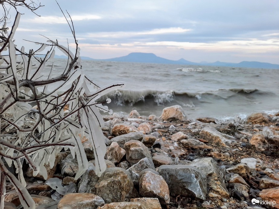 Jégbe zárt világ Fonyódon