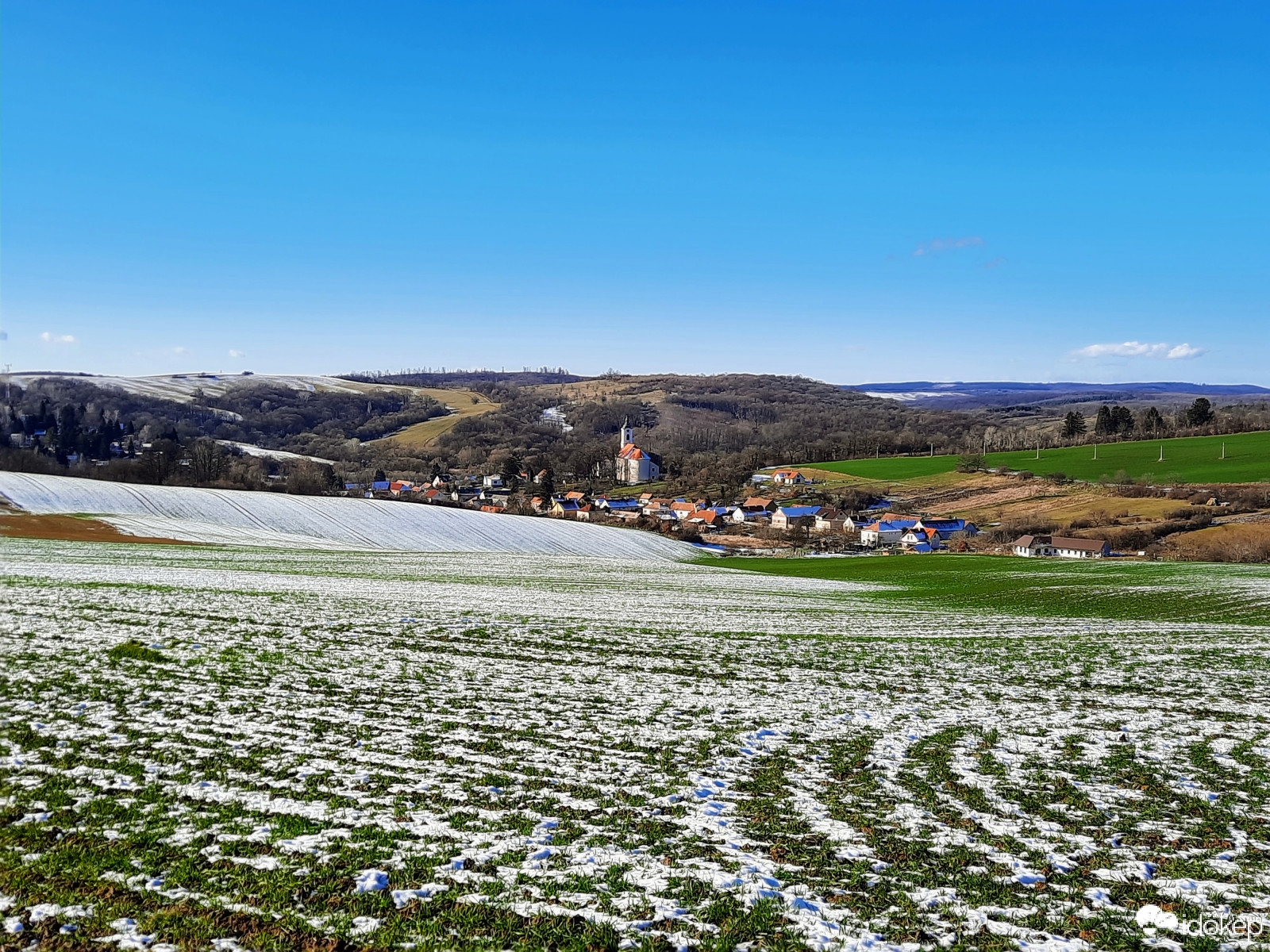 Abaliget panorámája