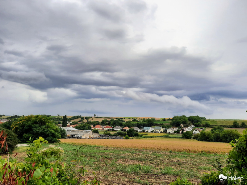 Érkező esőfelhők