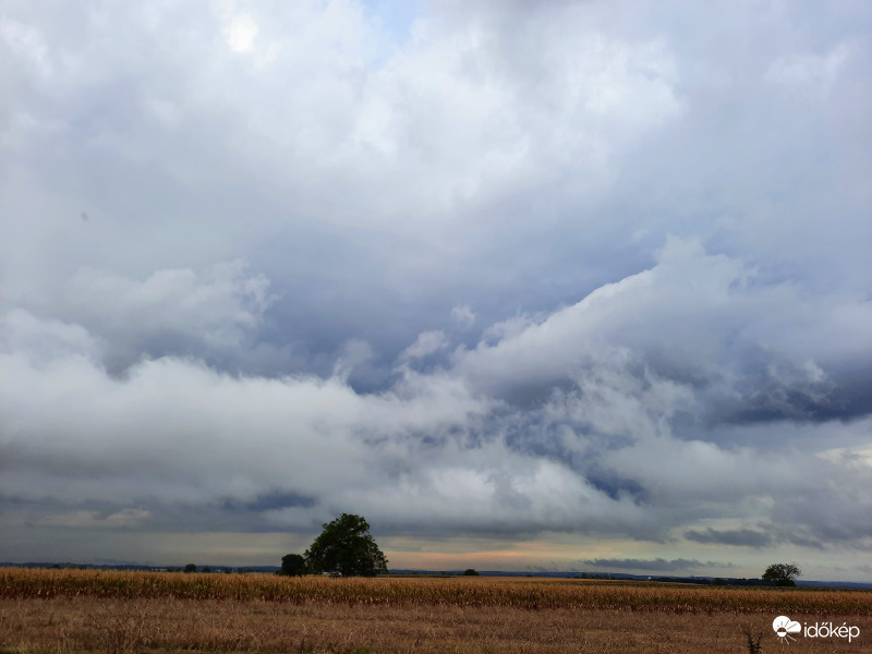 Érkező esőfelhők