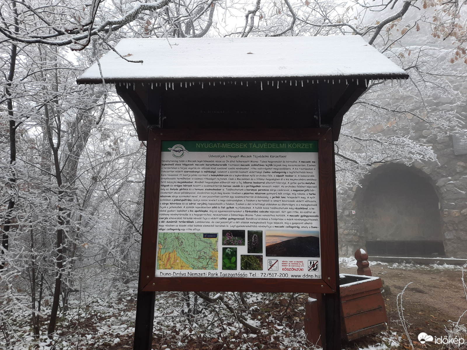 Téli világ a Mecseken