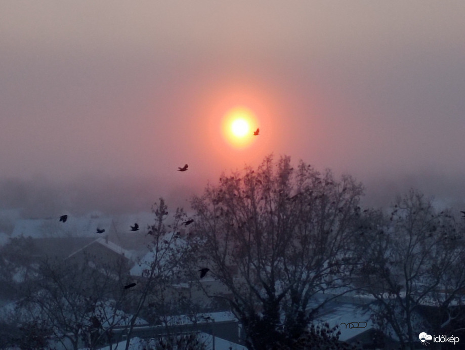 Napkelte 2026.01.09-én Debrecenben