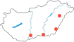 Baja,Szeged,Gyula,Debrecen