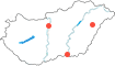 Budapest,Debrecen,Szeged