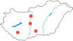 Budapest,Dunaújváros,Kaposvár,Kiskunhalas