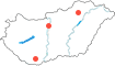 Budapest,Miskolc,Pécs